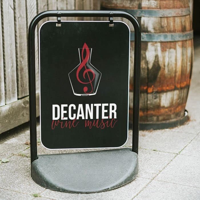 Decanter insegna