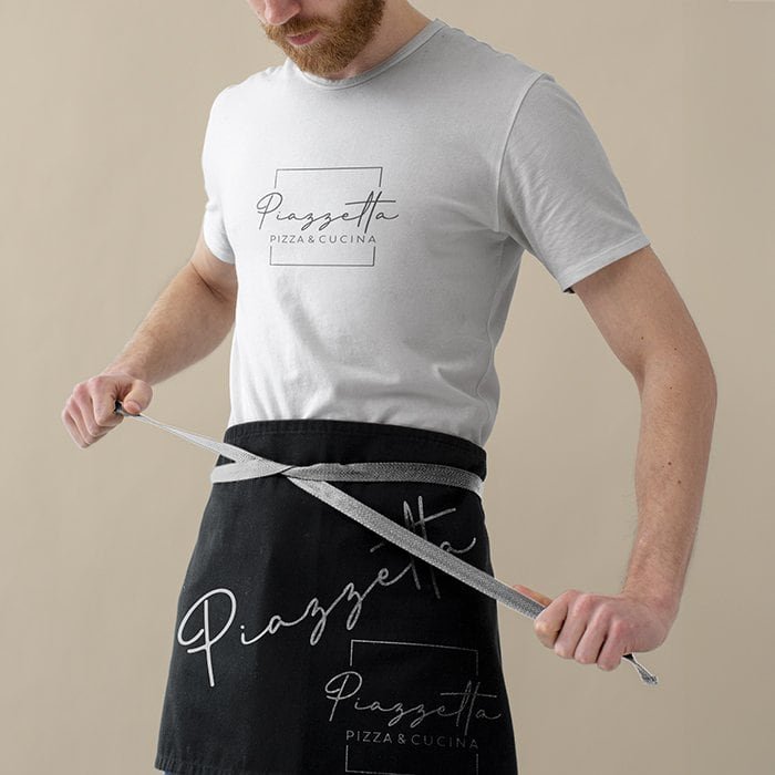 Piazzetta t-shirt e grembiule