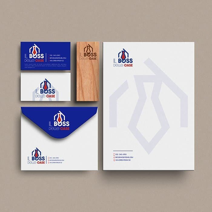 Il Boss delle Case immagine coordinata